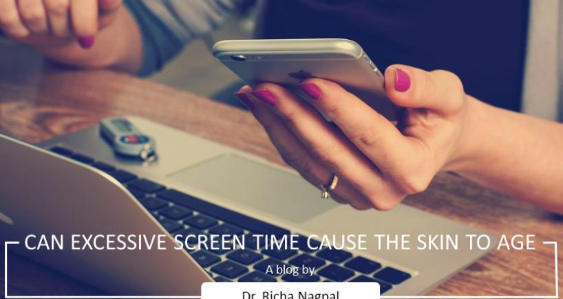 Can Excessive Screen Time Cause The Skin To Age
